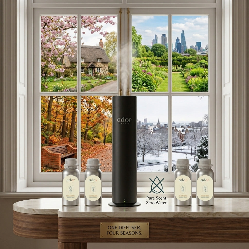 One Diffuser, Four Seasons: Why Waterless Is the Only Scent System Britain Needs