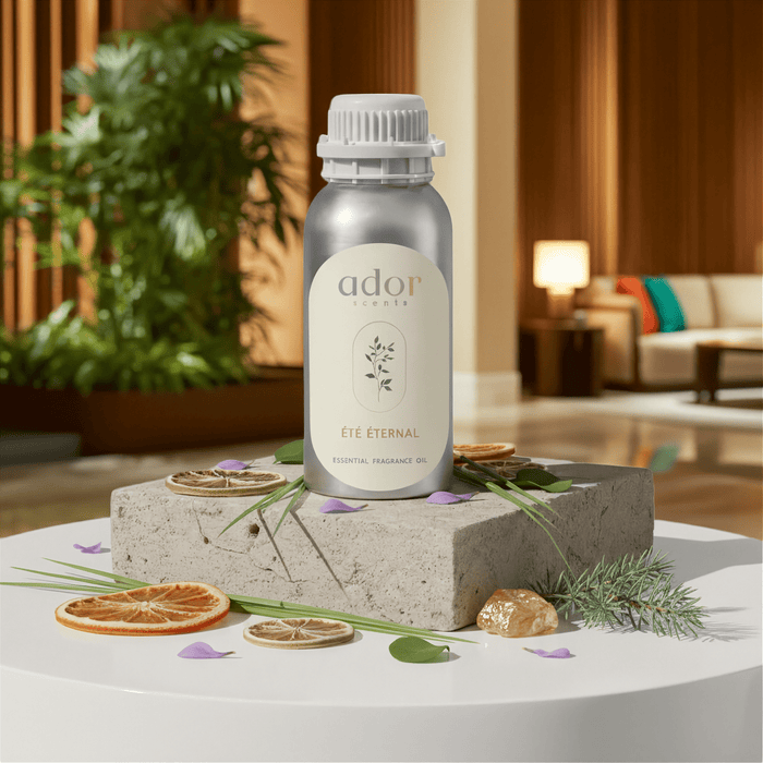 Éte Éternel essential diffuser oil 250ml bottle by Ador Scents — inspired by The Sofitel hotel scent