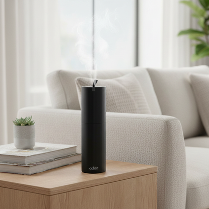 AromaFlow Scent Diffuser by Ador Scents, the smartest diffuser in your living space.