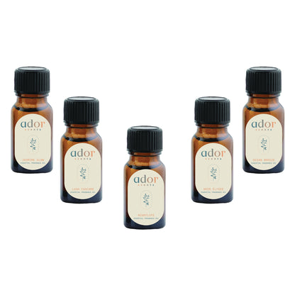 Fruity Notes Collection by Ador Scents, 5 x 10ml of luxurious essential oil blends that redefine freshness.