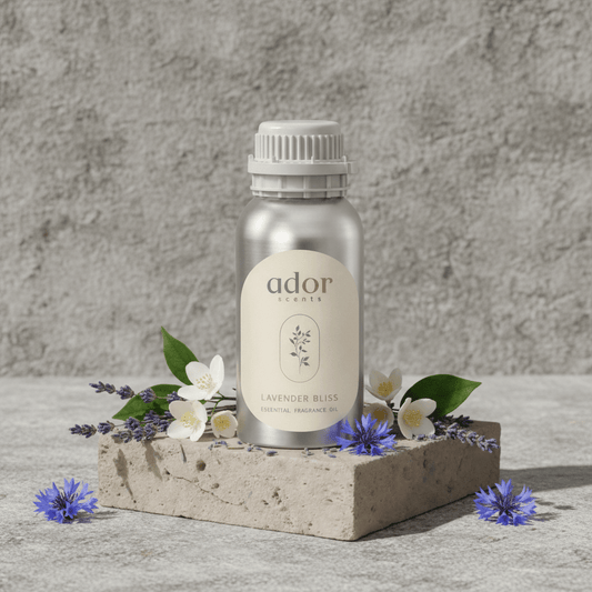 Lavender Bliss by Ador Scents, a blend of Blue Flower, Sweet Fruit, Musk, Jasmine, Ocean, Lily of the Valley & Lavender