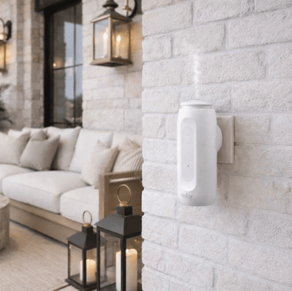 AromaPlugin by Ador Scents a discreet essential oil diffuser. No water. No tank. No countertop space required. Simply Plug-In