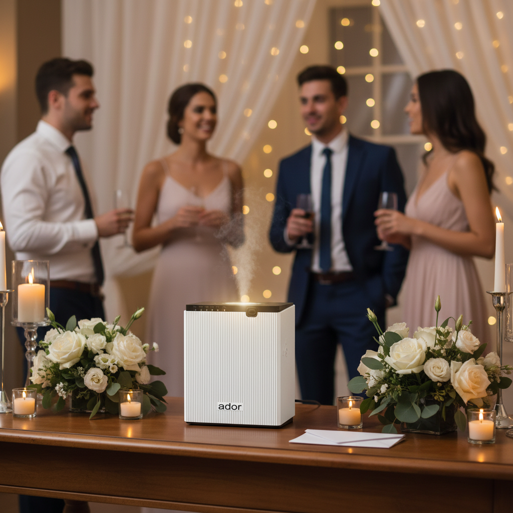 AromaSphere by Ador Scents at a Wedding Reception